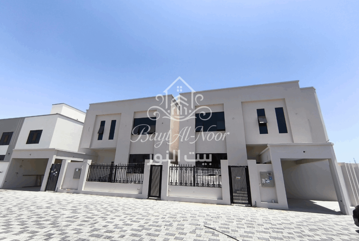 For Sale: Under Construction 6-Bedroom Twin Villas with Modern Design in Al Khoud 7 | REF WT2128
