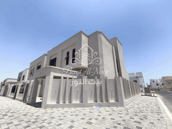 For Sale: Under Construction 6-Bedroom Twin Villas with Modern Design in Al Khoud 7 | REF WT2128