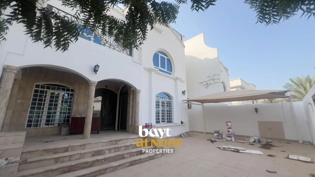 For Rent: Elegant 6-Bedroom Villa in Shatti Al Qurum | REF WT2132