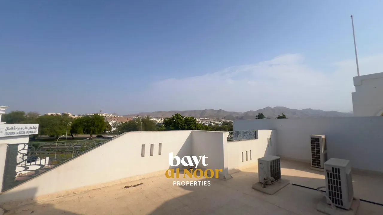 For Rent: Elegant 6-Bedroom Villa in Shatti Al Qurum | REF WT2132
