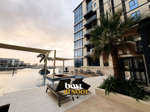 For Sale: Furnished 1-Bedroom Residential Flat with View in Al Mouj (Juman One) | REF KT5026