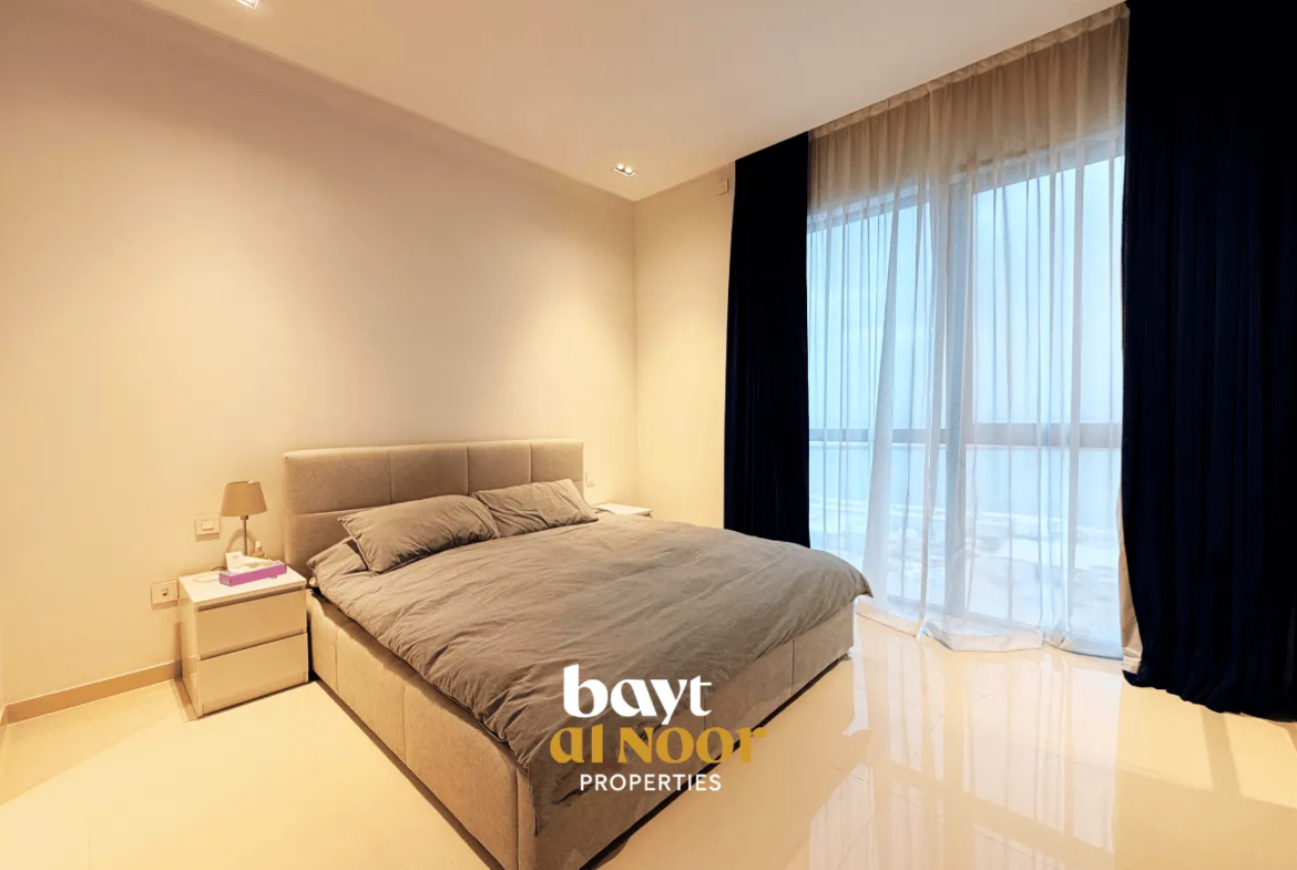 For Sale: Furnished 1-Bedroom Residential Flat with View in Al Mouj (Juman One) | REF KT5026