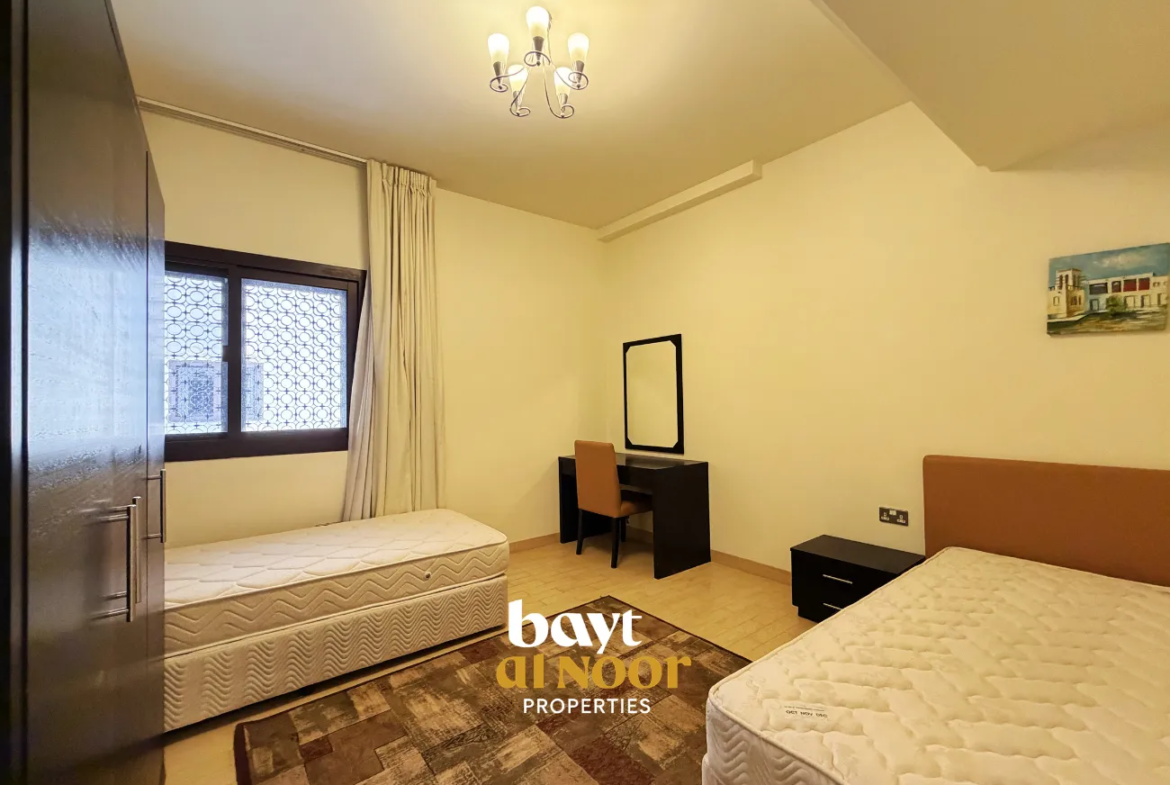For Rent: Spacious Furnished 1,2, and 3-Bedroom Flats in Prime Location Azaiba | REF HO3051