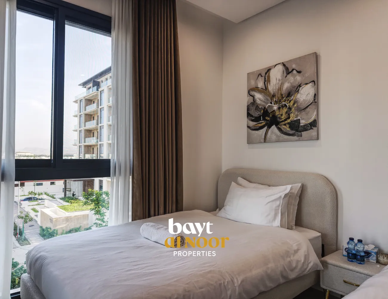 For Rent: Fully Furnished 2-Bedroom Flat in Al Mouj Lagoon Residences | REF HO3053