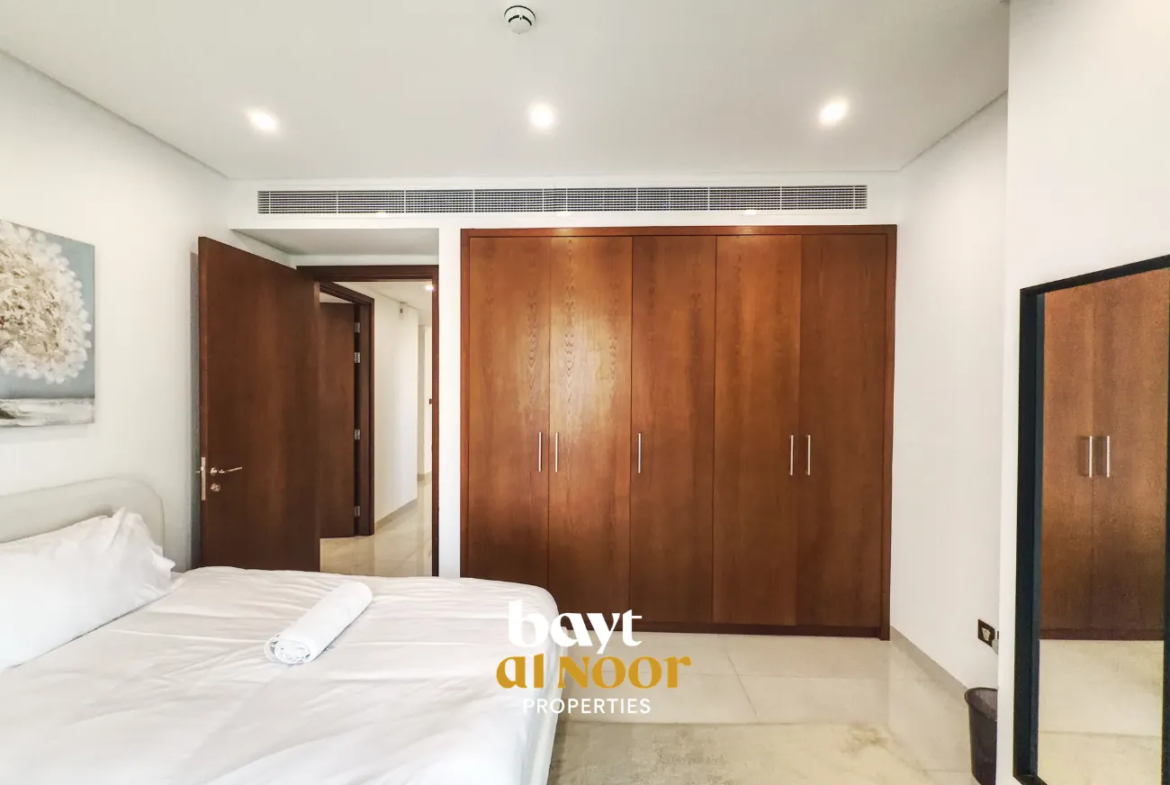 For Rent: Fully Furnished 2-Bedroom Flat in Al Mouj Lagoon Residences | REF HO3053