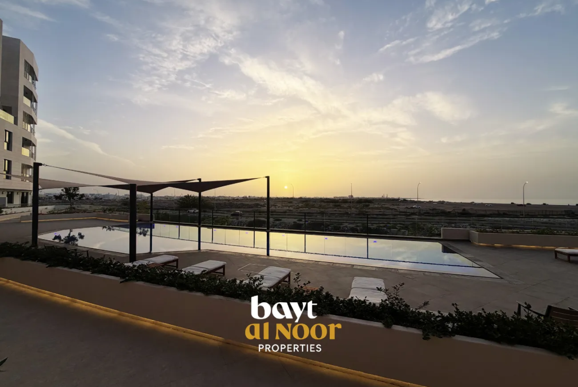 For Rent: Fully Furnished 2-Bedroom Flat in Al Mouj Lagoon Residences | REF HO3053