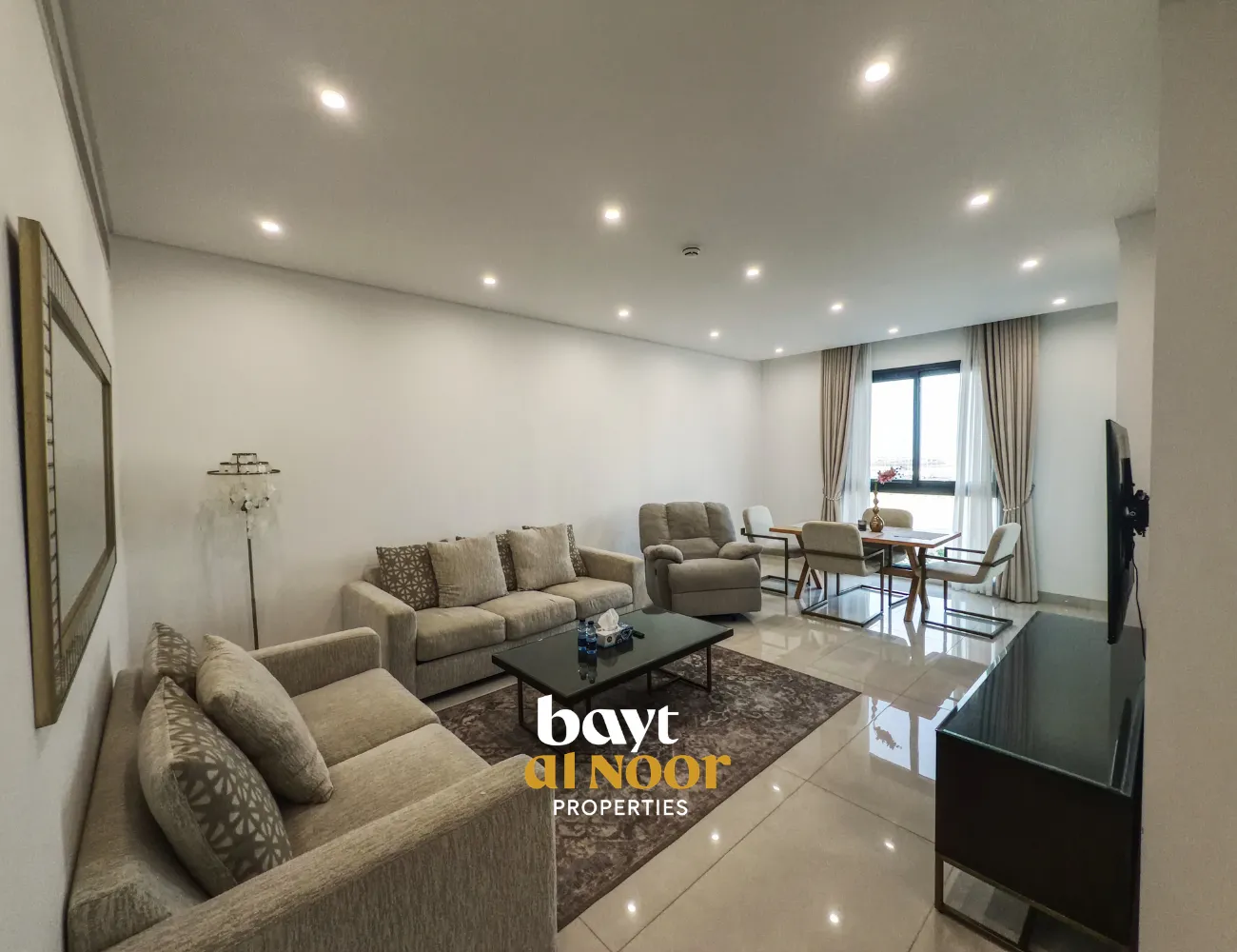For Rent: Fully Furnished 2-Bedroom Flat in Al Mouj Lagoon Residences | REF HO3053