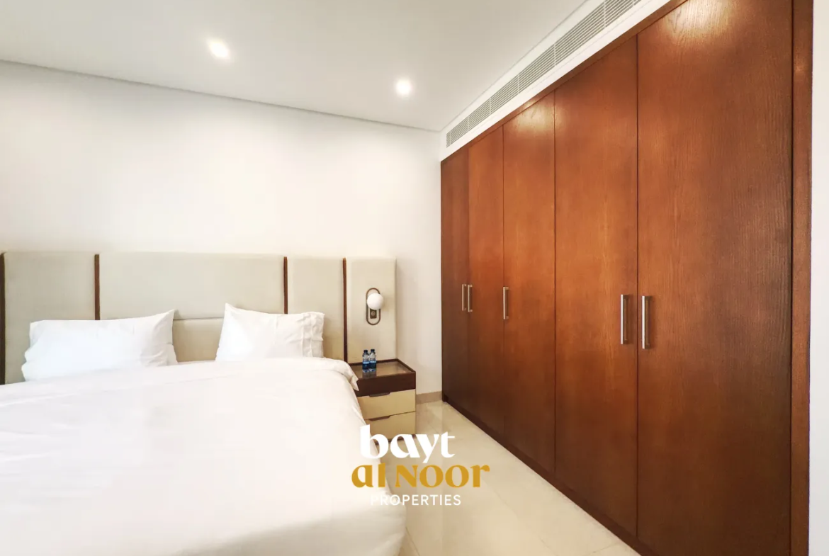 For Rent: Fully Furnished 2-Bedroom Flat in Al Mouj Lagoon Residences | REF HO3053