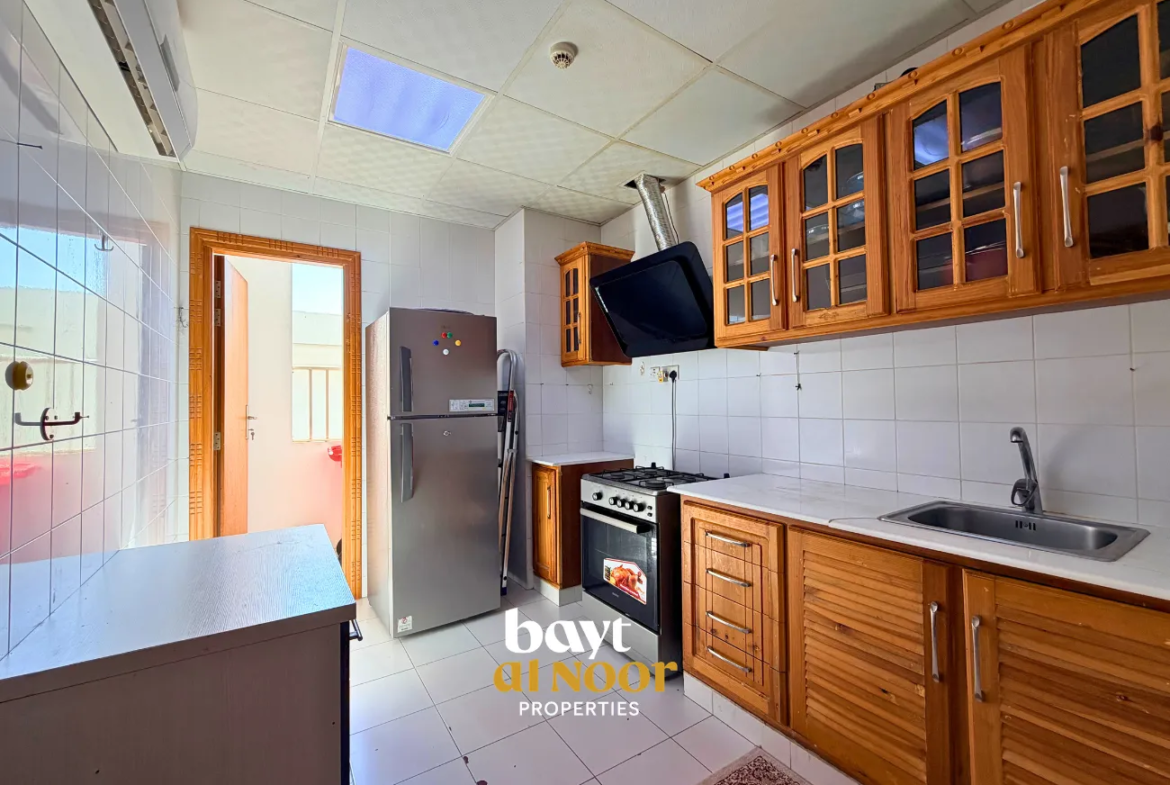 For Rent: Fully Furnished 3-Bedroom Flat in Qurum (AL Hamra Classic Home) | REF HO3036