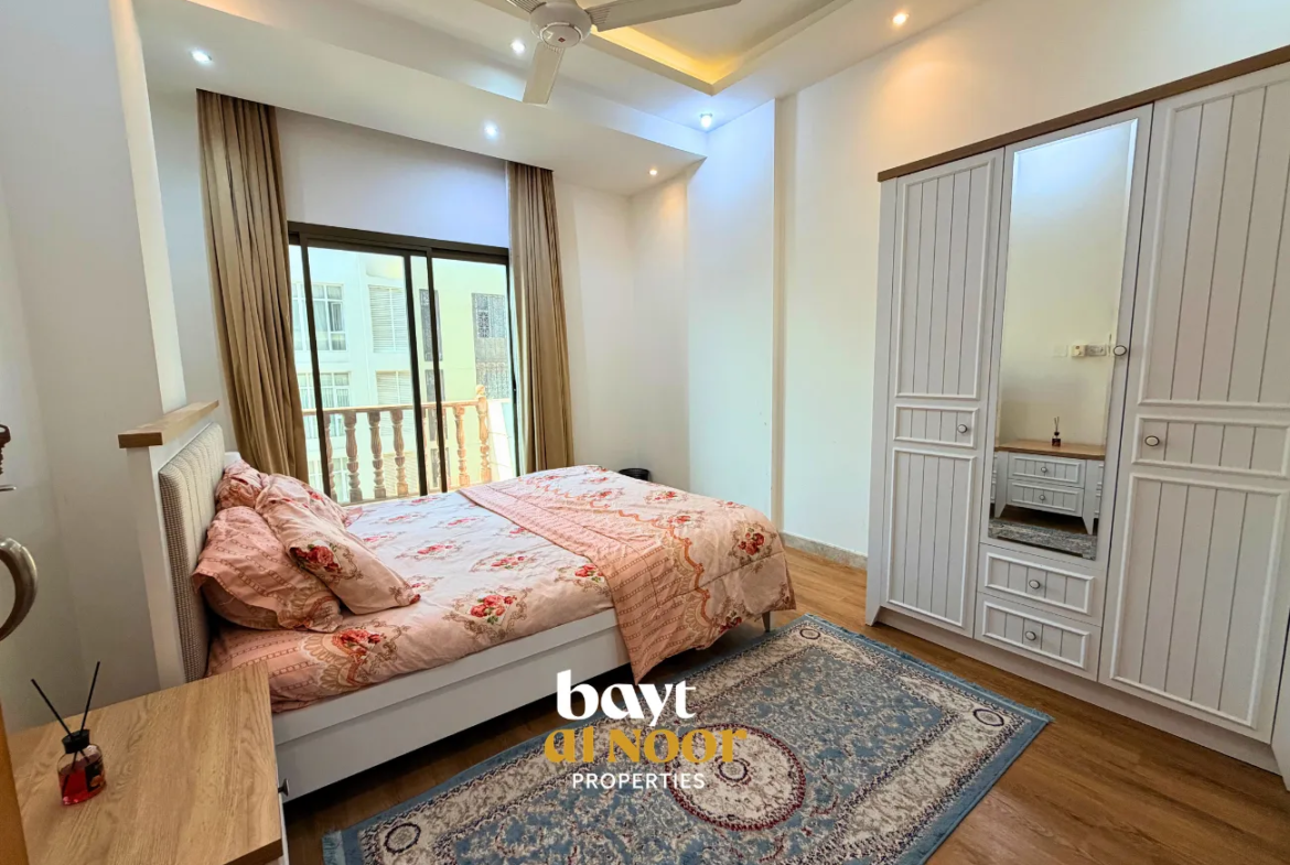 For Rent: Fully Furnished 3-Bedroom Flat in Qurum (AL Hamra Classic Home) | REF HO3036