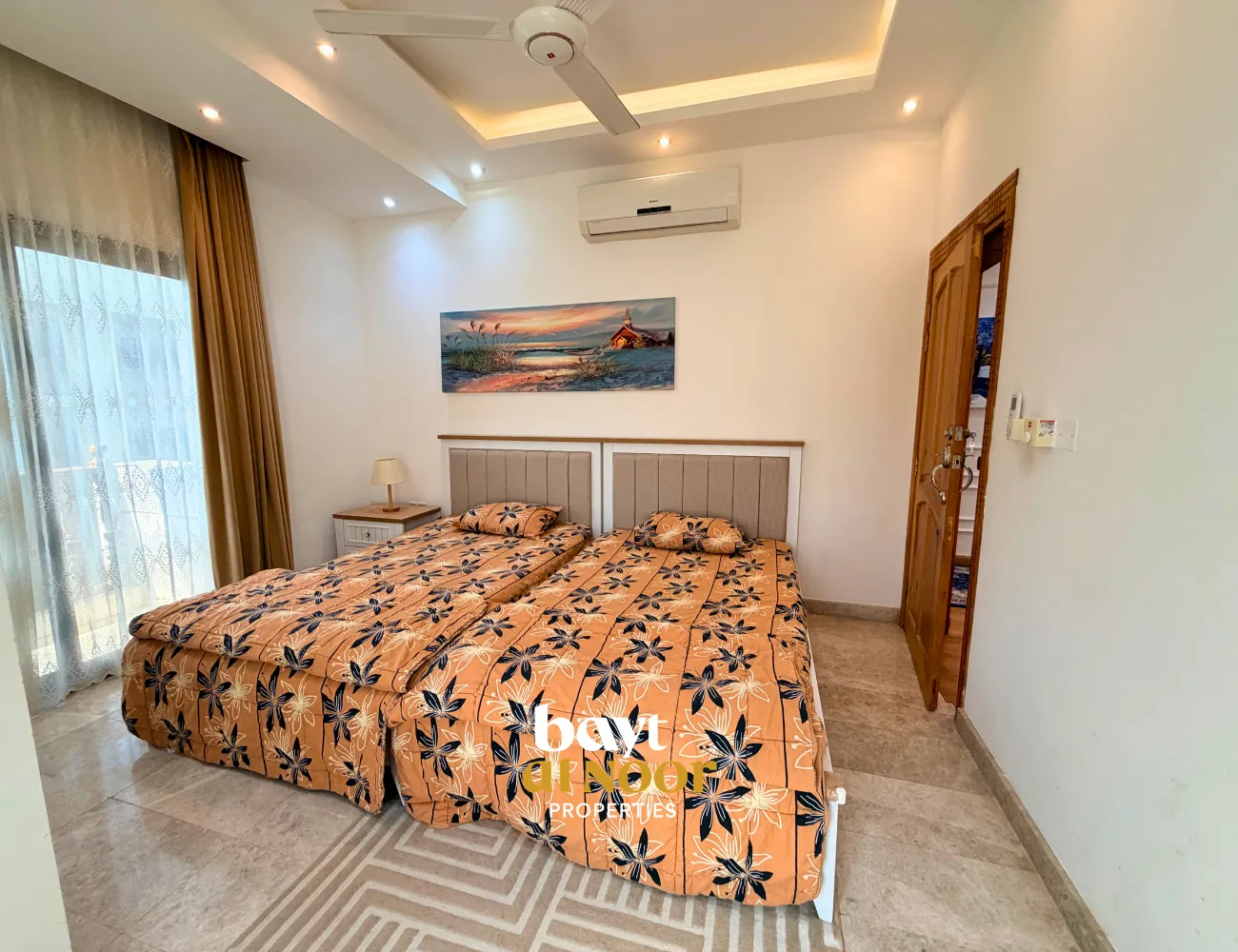For Rent: Fully Furnished 3-Bedroom Flat in Qurum (AL Hamra Classic Home) | REF HO3036