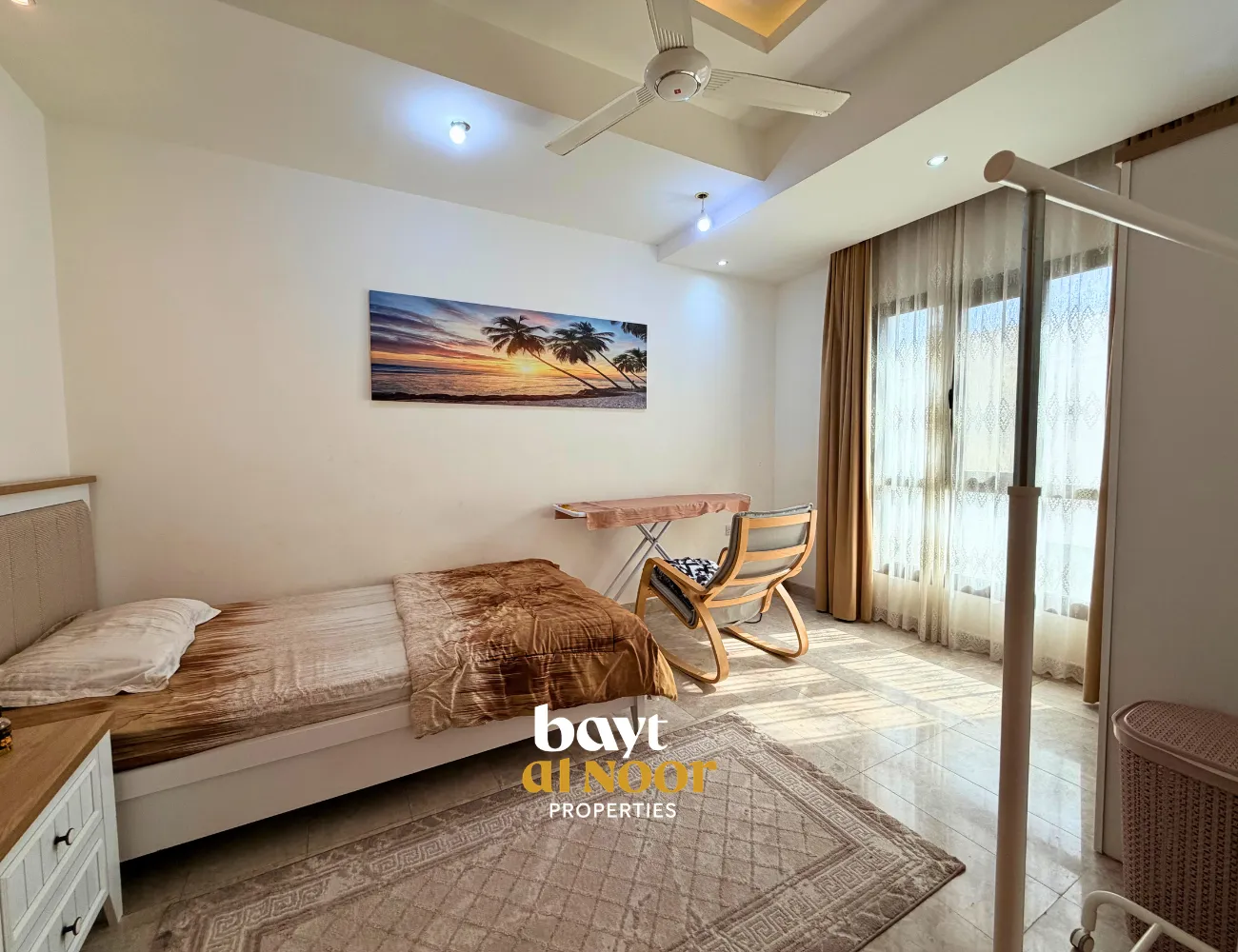 For Rent: Fully Furnished 3-Bedroom Flat in Qurum (AL Hamra Classic Home) | REF HO3036