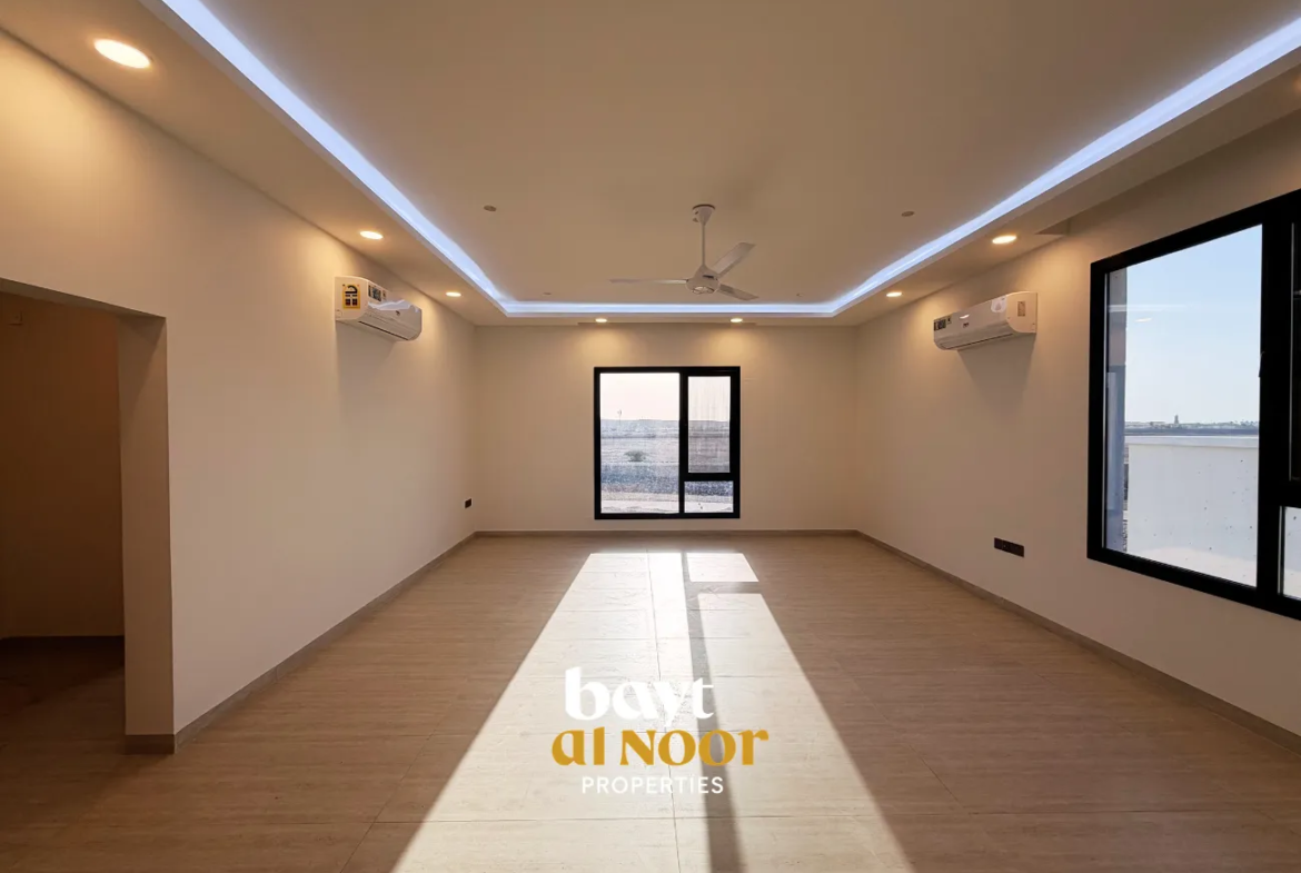 For Rent: BRAND NEW Spacious 7-Bedroom Villa with Large Layout in Al Mawaleh South | REF HO3055