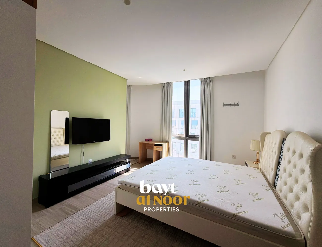 For Rent: Furnished 2-Bedroom Flat on 4th Floor in Al Khuwair South (Grand Mall) | REF HO3059