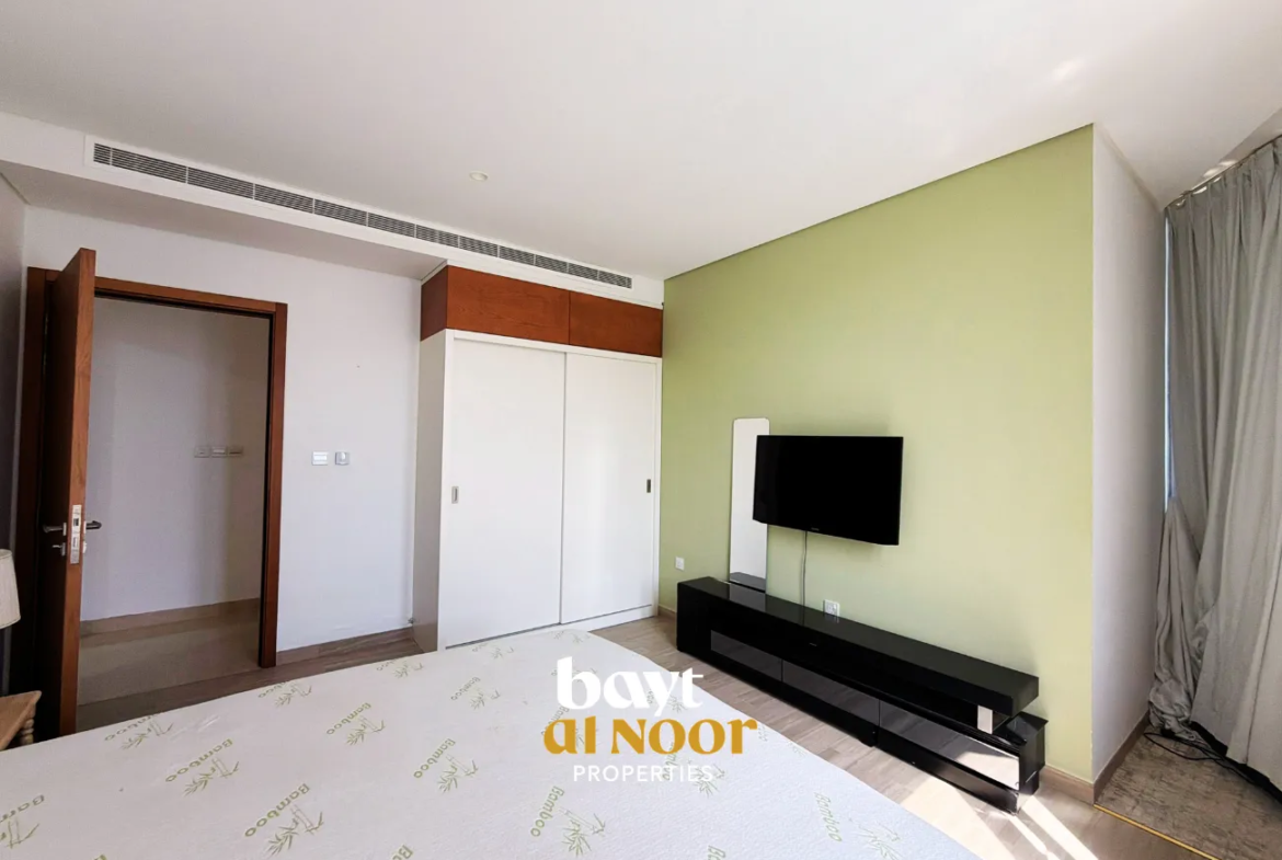 For Rent: Furnished 2-Bedroom Flat on 4th Floor in Al Khuwair South (Grand Mall) | REF HO3059