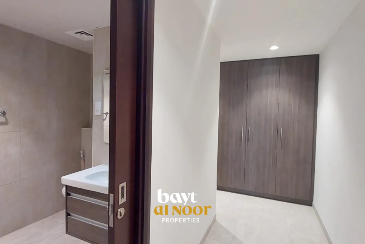For Rent: 2-Bedroom Flat on 7th Floor in Muscat Hills (BLV Tower) | REF HO3062