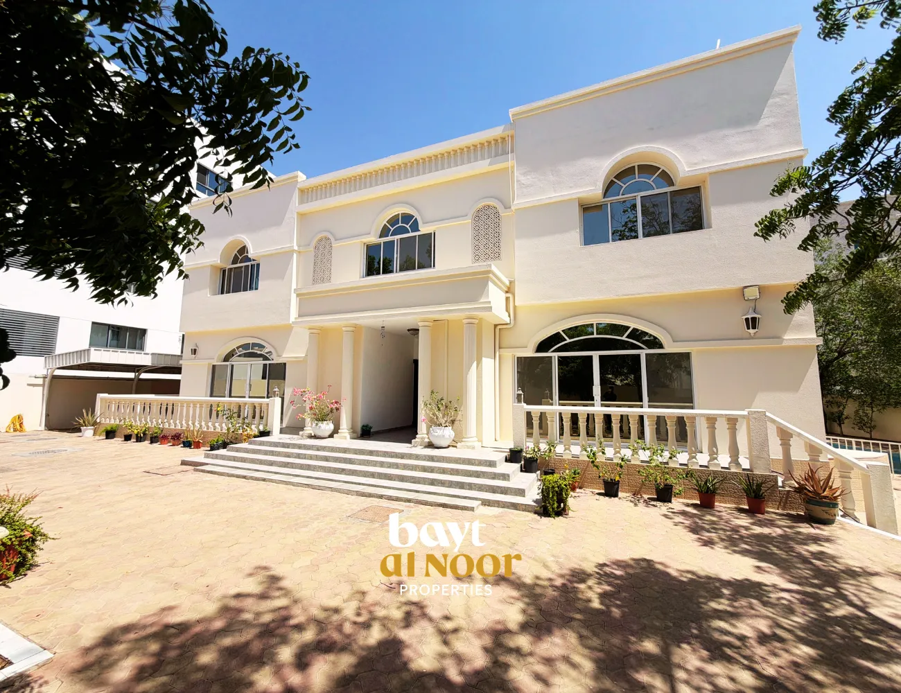 For Rent: Luxury Standalone 5+3 Bedroom Villa on Spacious Plot in Qurum | REF HO3065