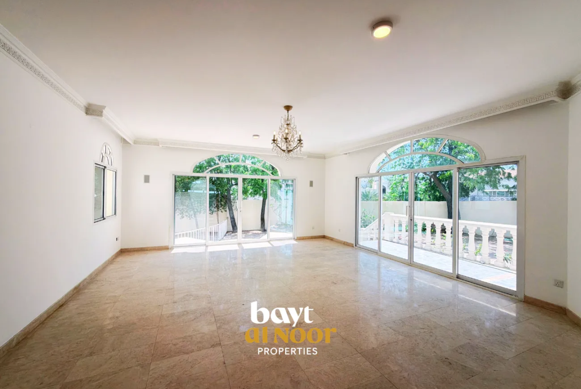 For Rent: Luxury Standalone 5+3 Bedroom Villa on Spacious Plot in Qurum | REF HO3065