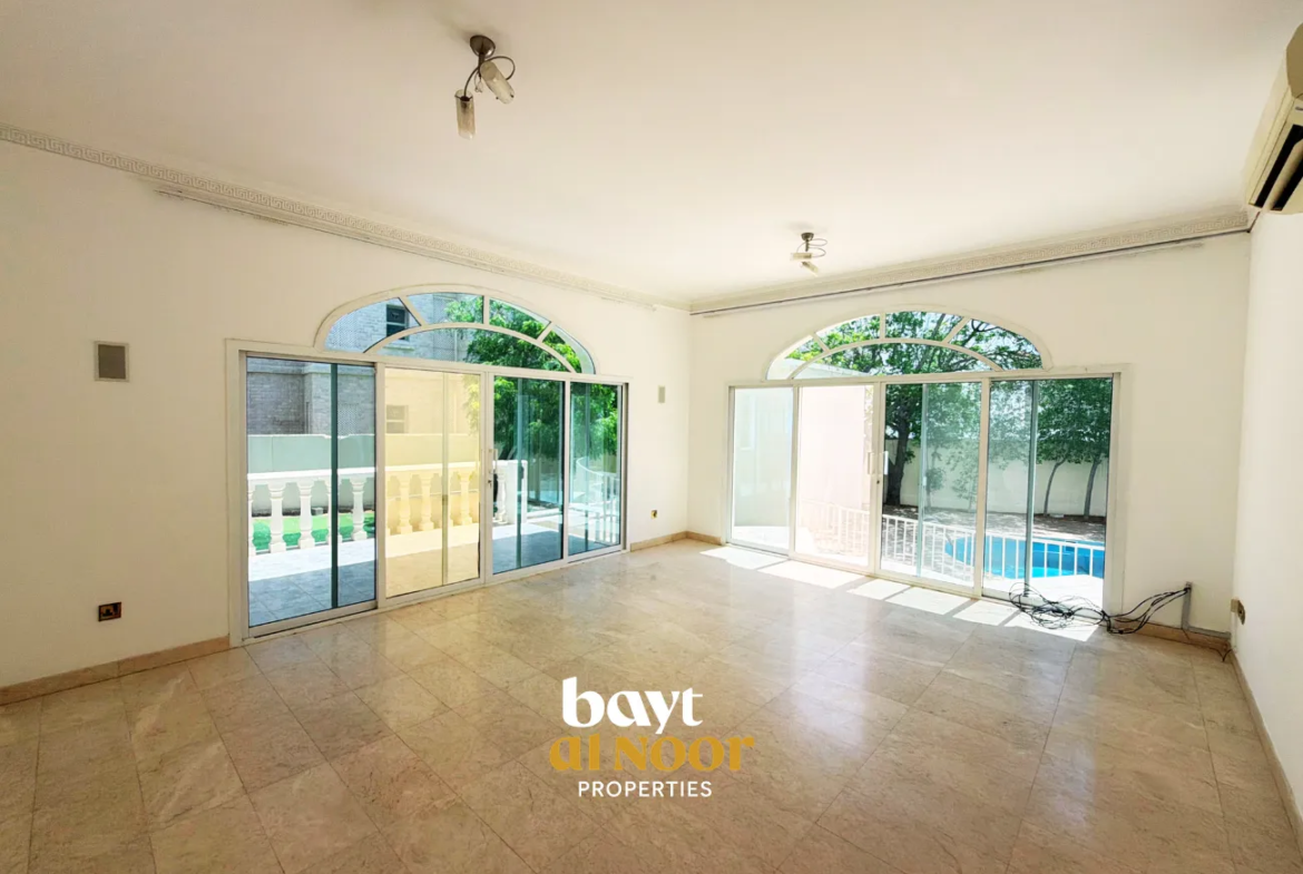 For Rent: Luxury Standalone 5+3 Bedroom Villa on Spacious Plot in Qurum | REF HO3065