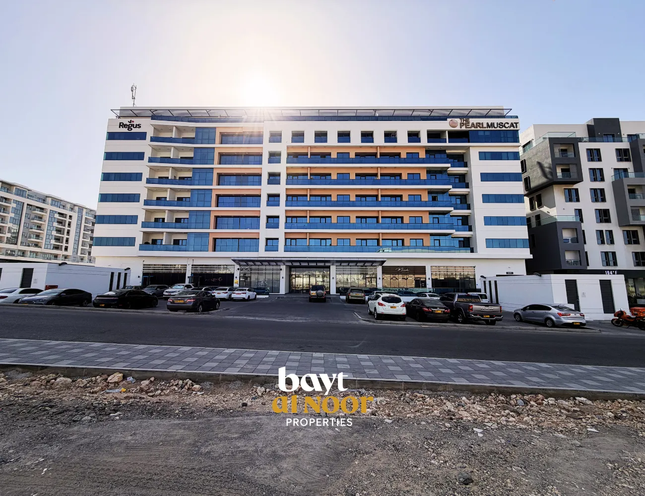 For Rent: Furnished 3-Bedroom Flat on 4th Floor with Underground Parking in Muscat Hills | REF HO3066