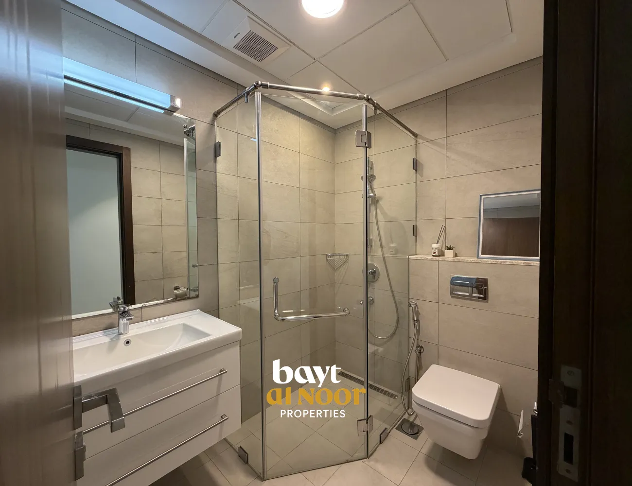 For Rent: Furnished 3-Bedroom Flat on 4th Floor with Underground Parking in Muscat Hills | REF HO3066