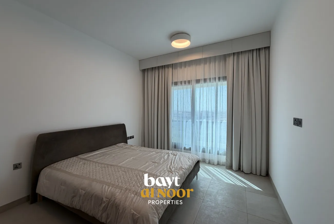 For Rent: Furnished 3-Bedroom Flat on 4th Floor with Underground Parking in Muscat Hills | REF HO3066