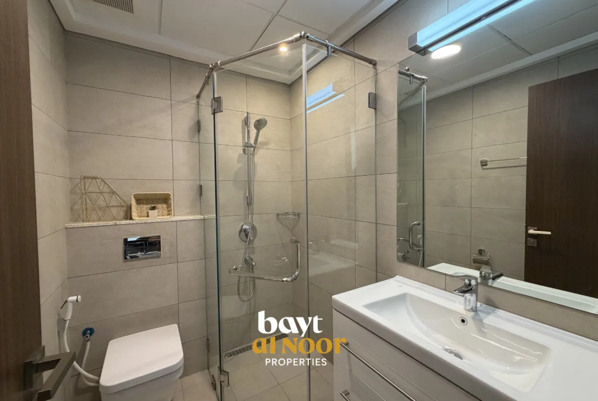 For Rent: Furnished 3-Bedroom Flat on 4th Floor with Underground Parking in Muscat Hills | REF HO3066