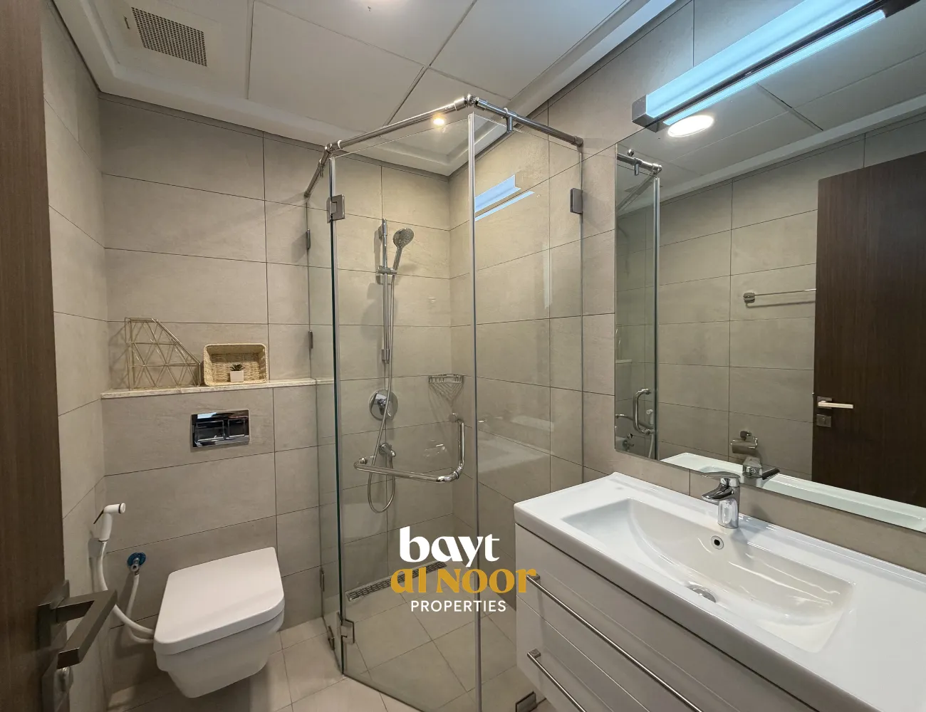 For Rent: Furnished 3-Bedroom Flat on 4th Floor with Underground Parking in Muscat Hills | REF HO3066