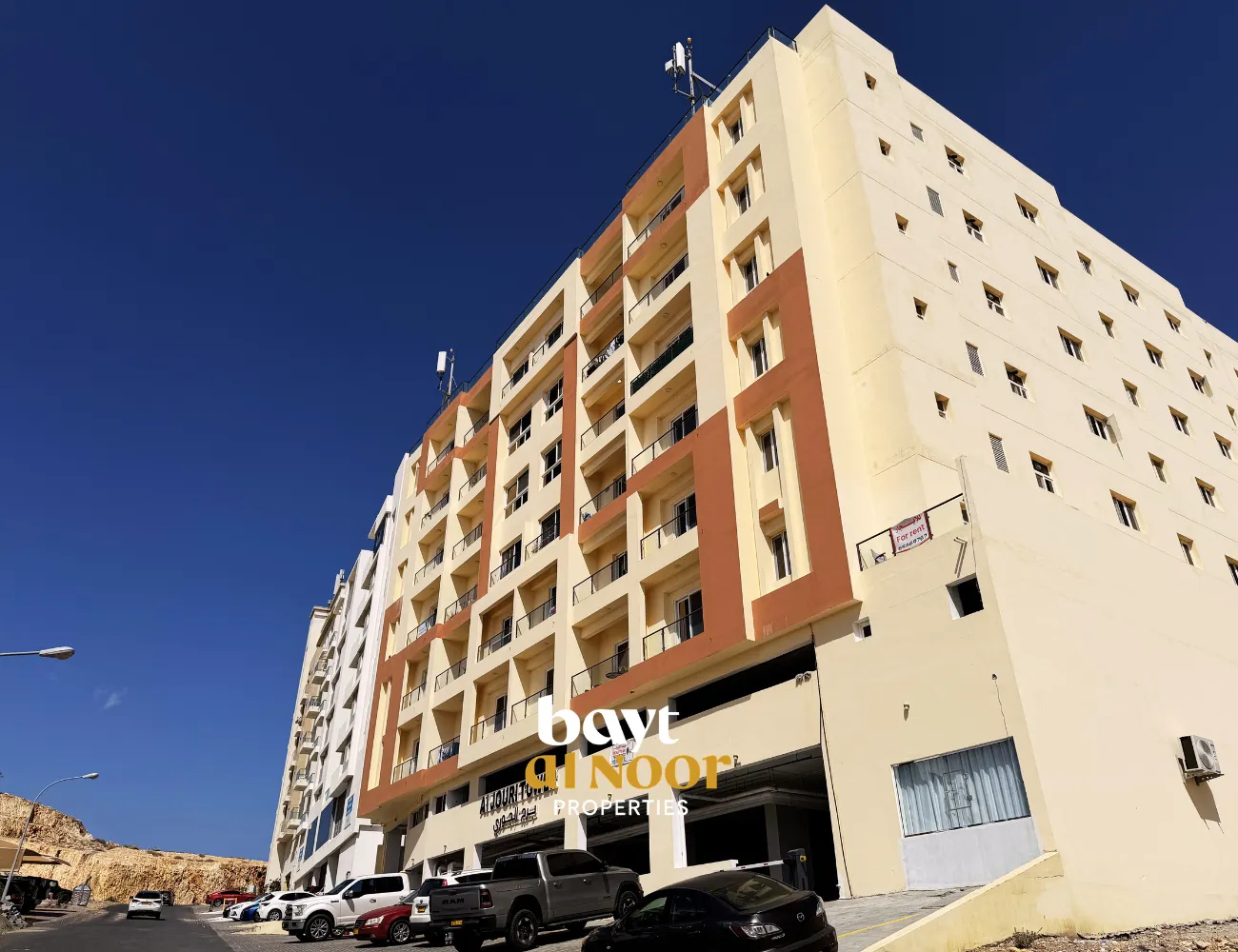 For Rent: Spacious 2-Bedroom Flat with Private Parking in Qurum | REF KT5027