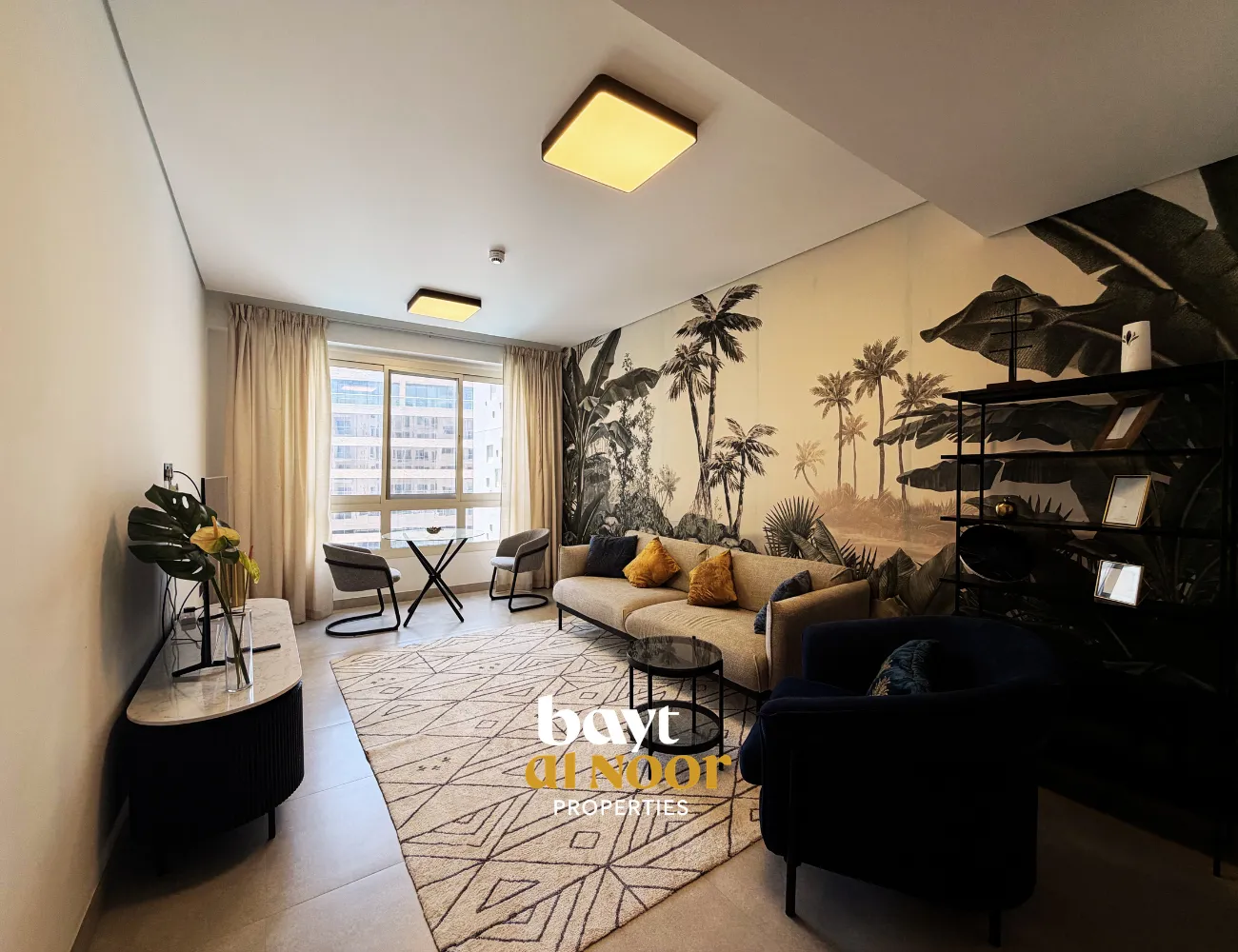 For Rent: Fully Furnished 1-Bedroom Flat in Muscat Hills (Hills Avenue) | REF KT5032