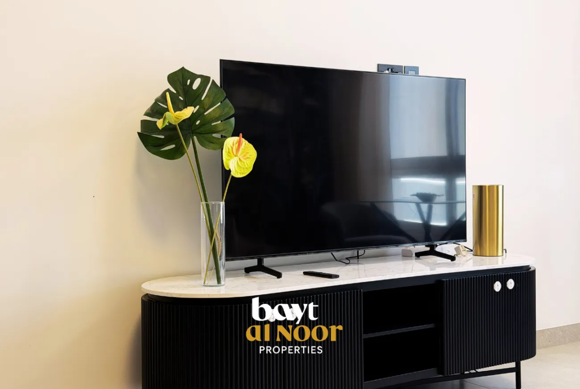For Rent: Fully Furnished 1-Bedroom Flat in Muscat Hills (Hills Avenue) | REF KT5032