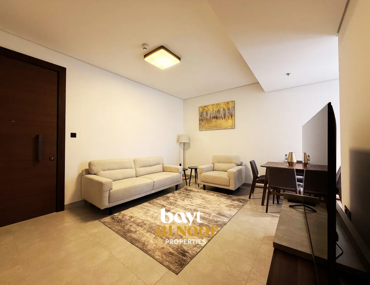 For Rent: Fully Furnished 1-Bedroom Flat in Muscat Hills (Hills Avenue) | REF KT5033