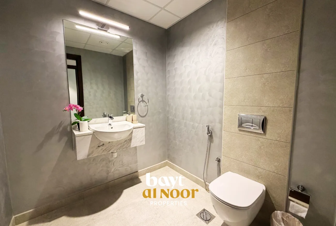 For Rent: Fully Furnished 1-Bedroom Flat in Muscat Hills (Hills Avenue) | REF KT5033