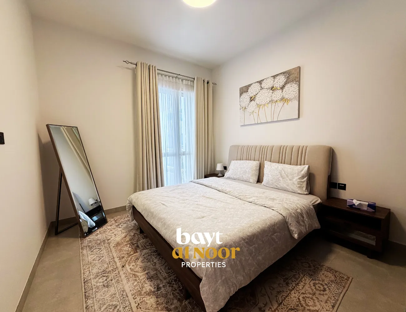 For Rent: Fully Furnished 1-Bedroom Flat in Muscat Hills (Hills Avenue) | REF KT5033