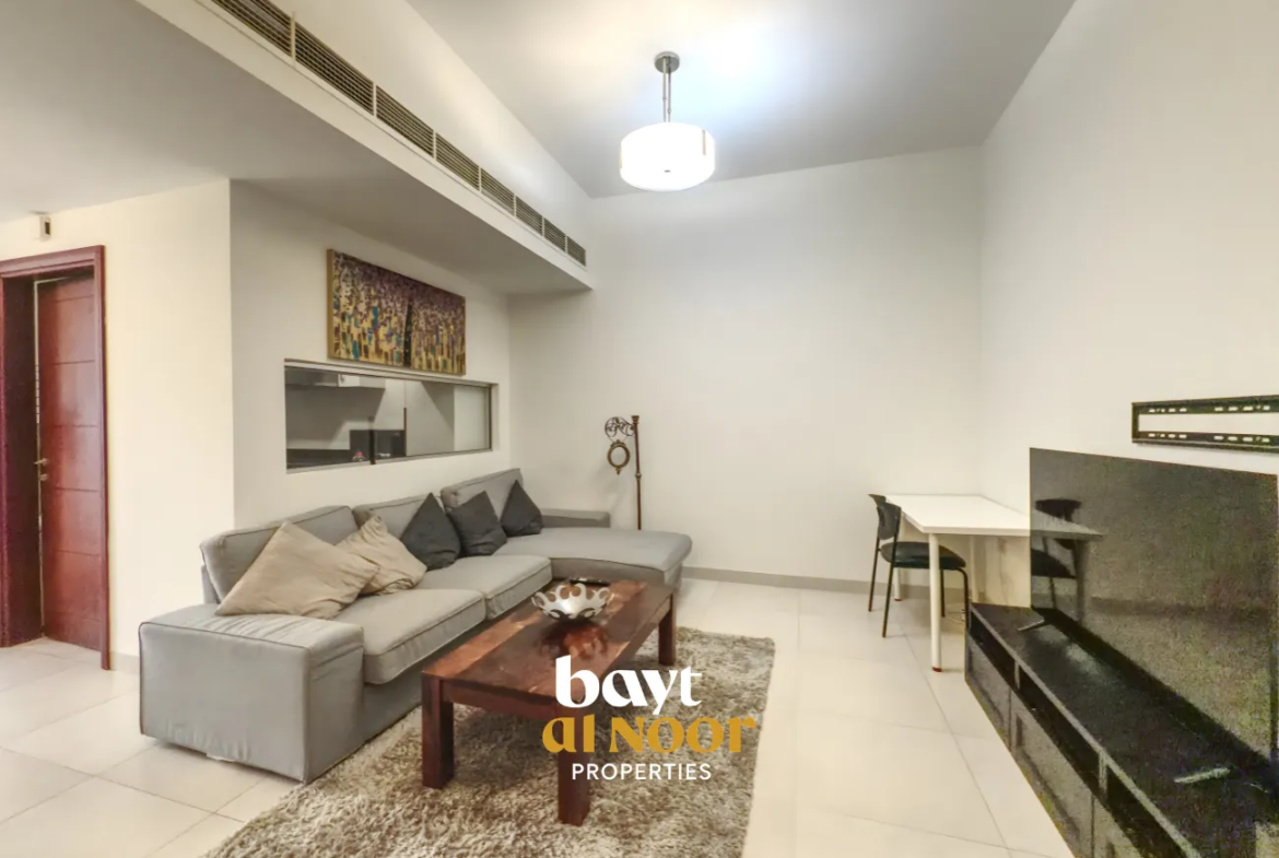 For Rent: Fully Furnished 1-Bedroom Flat Near Qurum Park  | REF WT2149