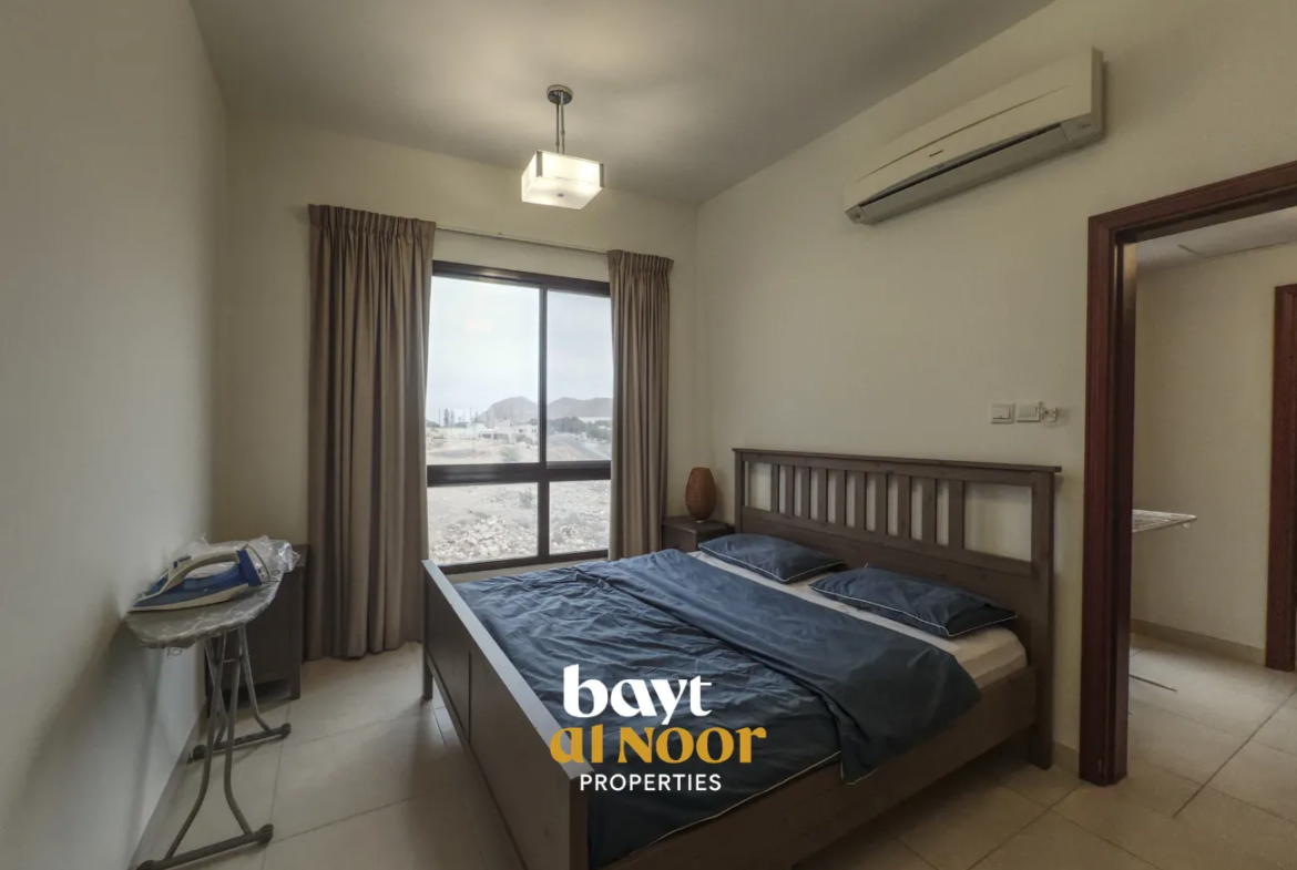 For Rent: Fully Furnished 1-Bedroom Flat Near Qurum Park  | REF WT2149
