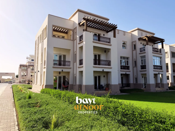 For Rent: Semi-Furnished 2-Bedroom Flat in Muscat Hills (Golf Hills) | REF WT2151