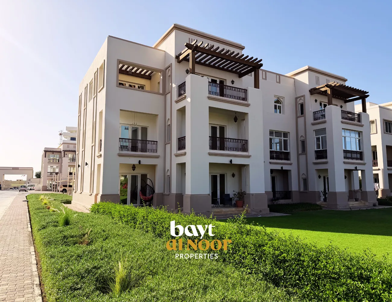 For Rent: Semi-Furnished 2-Bedroom Flat in Muscat Hills (Golf Hills) | REF WT2151