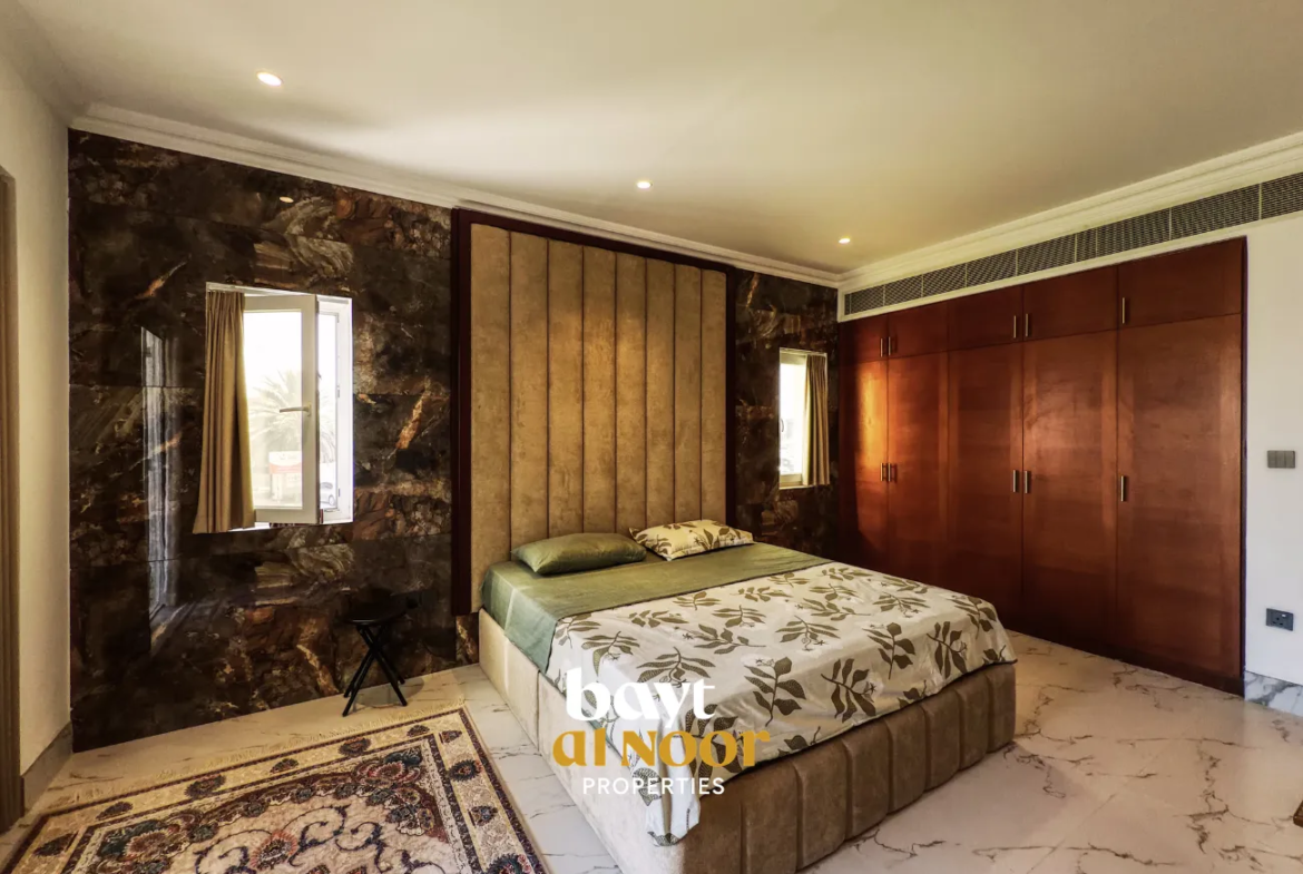 For Rent: Semi-Furnished 2-Bedroom Flat in Muscat Hills (Golf Hills) | REF WT2151