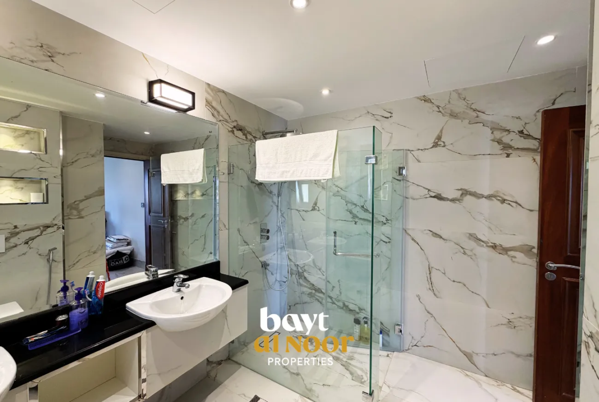 For Rent: Semi-Furnished 2-Bedroom Flat in Muscat Hills (Golf Hills) | REF WT2151