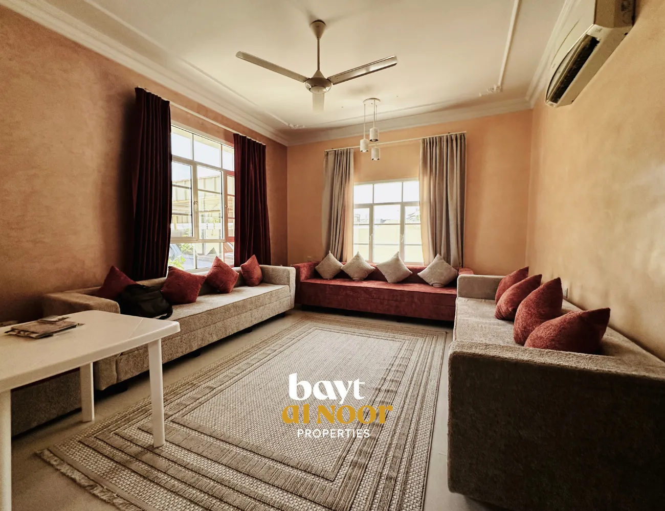 For Sale: Spacious 4+1 Bedroom Villa with 9 Bathrooms in Al Maabilah | REF SS3062