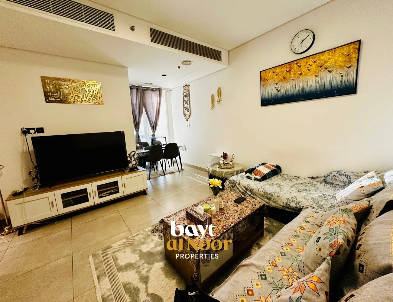 For Rent: Penthouse 1-Bedroom Flat with Spacious Layout in Muscat Hills | REF SS3067