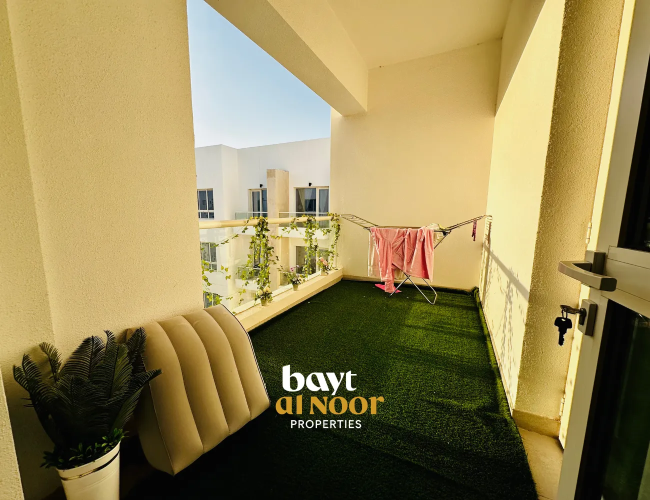 For Rent: Penthouse 1-Bedroom Flat with Spacious Layout in Muscat Hills | REF SS3067