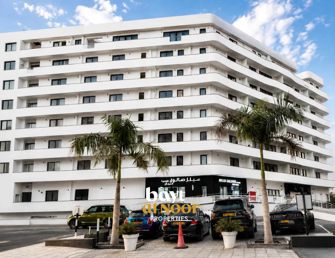 For Rent: Spacious 2-Bedroom Flat with Underground Parking in Muscat Hills | REF HO3089