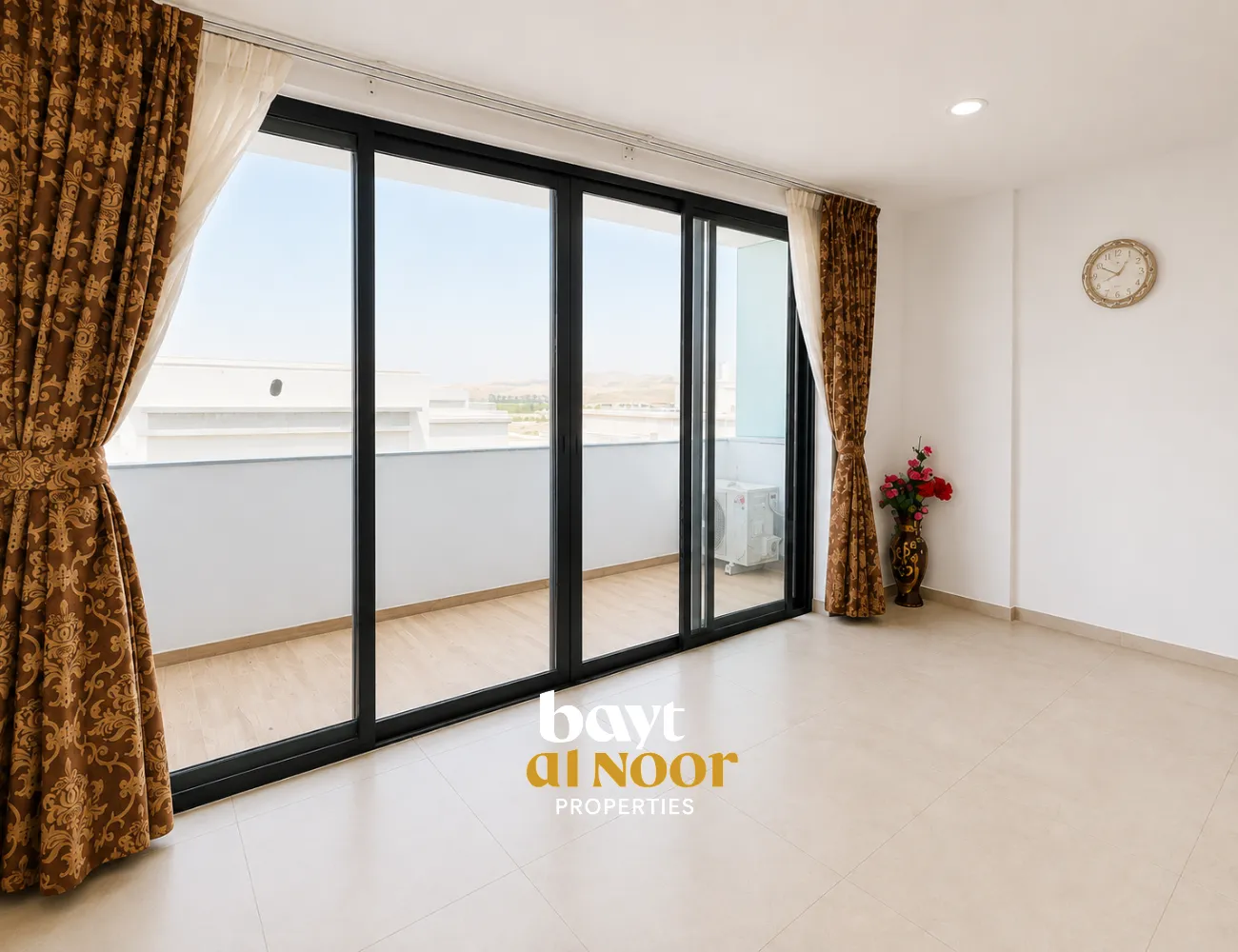 For Rent: Spacious 2-Bedroom Flat with Underground Parking in Muscat Hills | REF HO3089