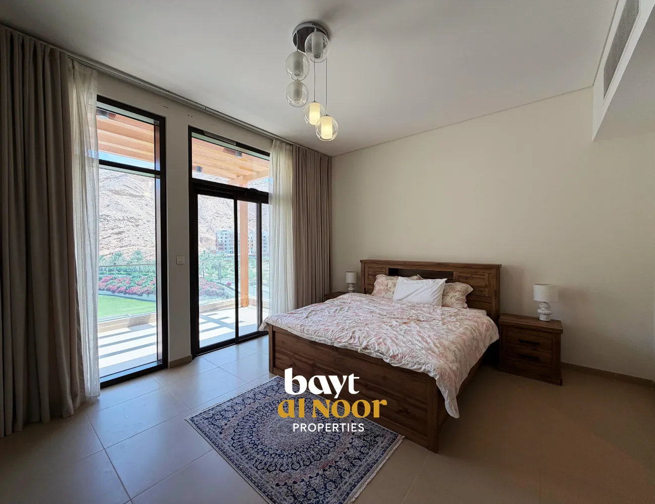 For Rent: Furnished 3+1 Bedroom Residential Duplex in Muscat Bay | REF KT5045