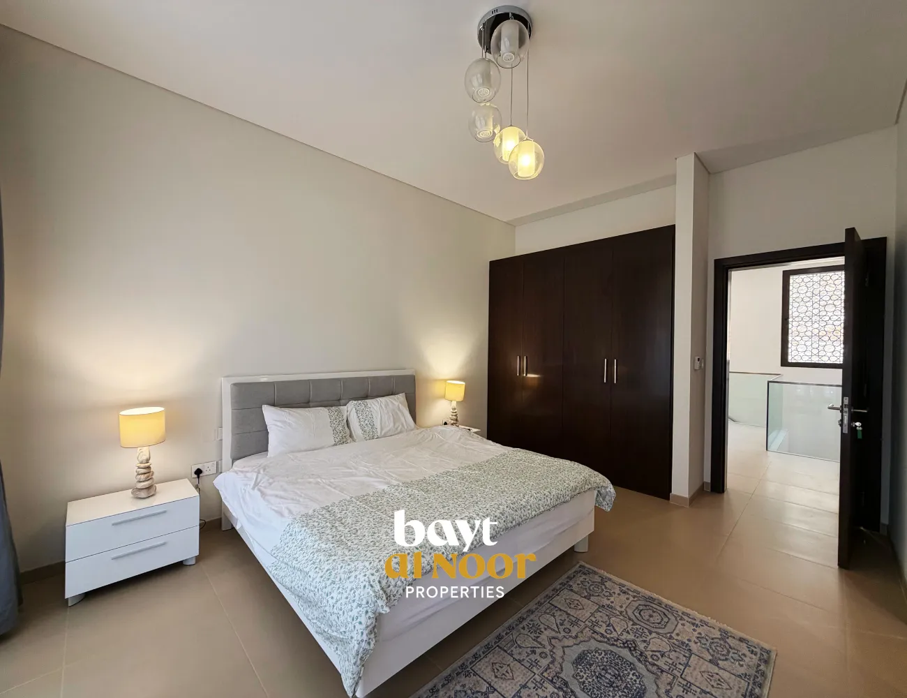 For Rent: Furnished 3+1 Bedroom Residential Duplex in Muscat Bay | REF KT5045