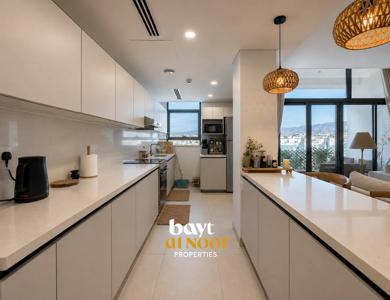 For Rent: Fully Furnished 1+1 Bedroom Waterfront Apartment in Shatti Al Qurum | REF ST101